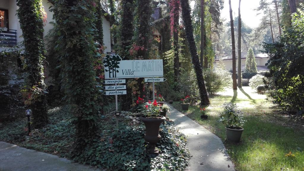 Villa Le Matin Konstancin-Jeziorna Esterno foto